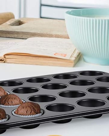 Cooking Light Mini Muffin Pan 35-Cup, Non-Stick, Easy to Clean Munchies Tools