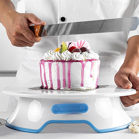 Cake Turntable Stand - Lockable Turntable - MunchiesHouse