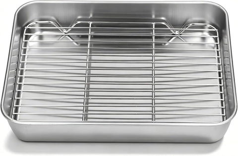 Stainless Steel Roasting Pan with Rack