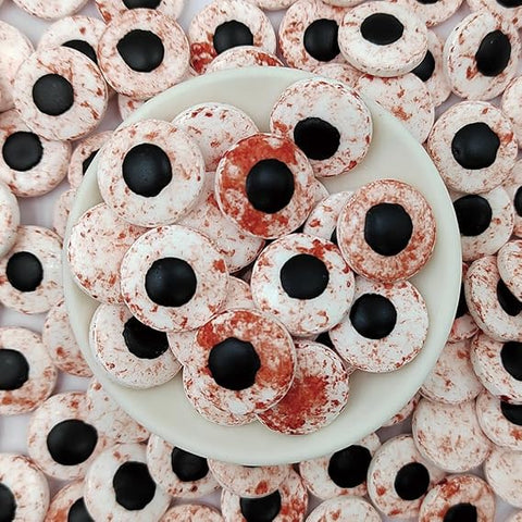 Large Red Bloody Eyeball Decorations, 85 g – NON-EDIBLE – Decoration Only