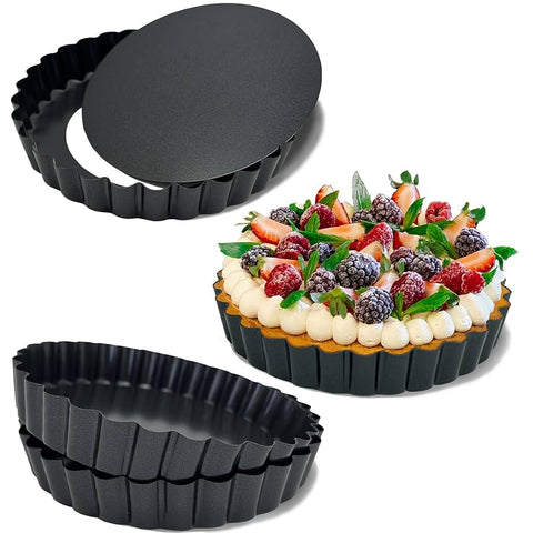 Aluminum Tart Pan with Easy-Release Surface
