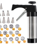 Cookie Press Kit – 13 Discs & 8 Icing Tips