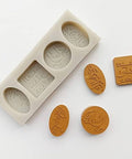 Muslim Ramadan Silicone Mold for Chocolate and Cookies with Arabic Text