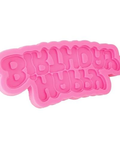 Happy Birthday Shape Silicone Mold for Sugar Craft