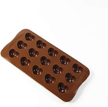 Chocolate Silicone Mold Heart - Perfect for Baking and Crafting