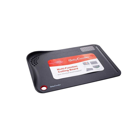 Betty Crocker Plastic Multi-function Cutting Board, 33x23cm