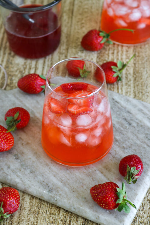 Strawberry Syrup Bottle - Namliye