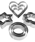 Cookie Cutter Set, Stainless Steel, Variety Shapes & Themes