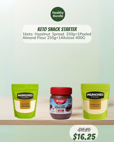 Peeled Almond Flour by Munchies Food, Low Glycemic Index, Rich in Protein