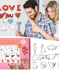Love Theme Cookie & Fondant Cutter 12Pcs Set Munchies Tools