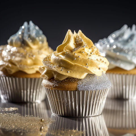 Edible Glitter Silver - Food-Safe Decoration
