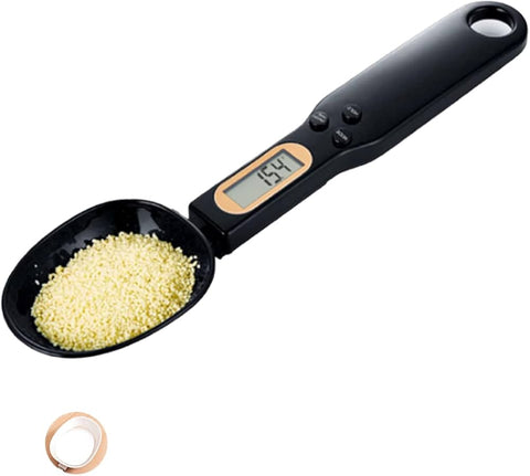 1pc Accu-Measure Digital Kitchen Scale Spoon - LCD Display, 0.1g-500g Precision