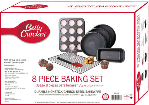 8 Piece Baking Set: Complete Bakeware Collection