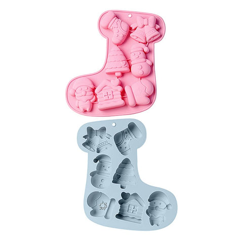 Chocolate Cake Molds Christmas Silicone Non-Stick