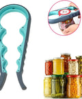 1PC 4-in-1 Jar and Bottle Opener for Kitchen Use