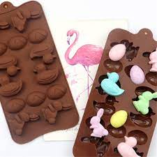 Easter Egg, Duck & Bunny Rabbit Mini Chocolate Silicone Mold