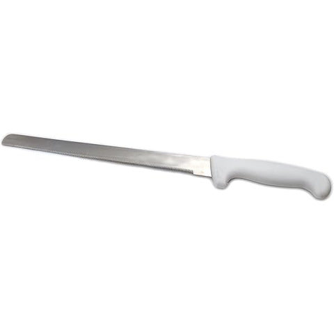 Bread Knife 30cm Serrated Stainless Steel Wide Wavy Edge Cake Slicer