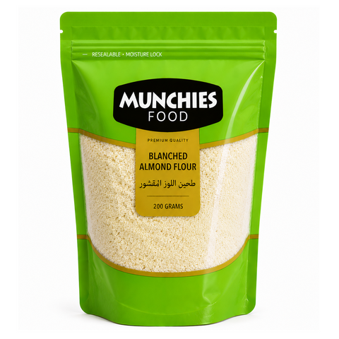 Munchies Food Blanched Almond Flour 200g