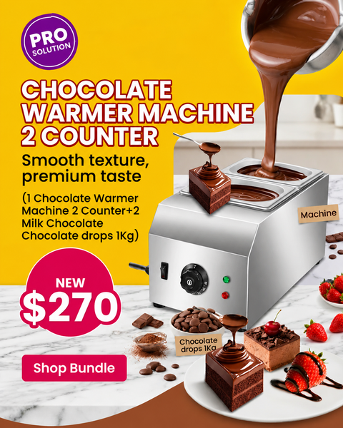 Exclusive Offer: Premium Chinese Chocolate Warmer Machine 2 Counter – Authentic & Efficient