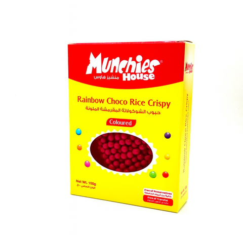 Rice Crispy Red  - Ideal for Dessert Decoration