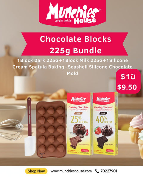 Blocks Dark Chocolate  for Baking & Confectionery