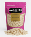 Raw Almonds in Half - Nutrient-Rich, Health-Boosting Snack Munchies Food