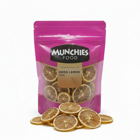Dried Lemon - No Added Sugar, Packed with Vitamins Munchies Food