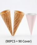 Italian Ice Cream Cone Wafers Small
