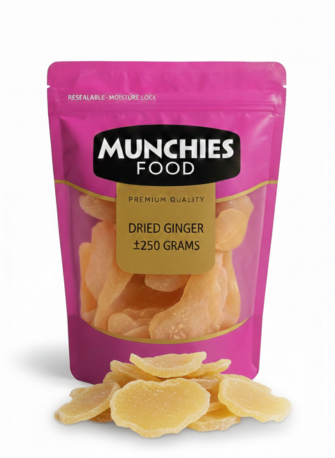 Dried Ginger, - Natural Relief for Digestion & Cold Munchies Food