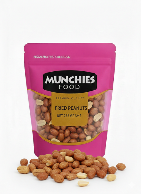 Fried Peanuts - Wholesome Energy Snack Munchies Food