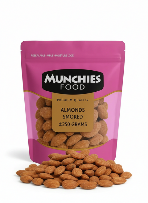 Smoked Almonds - Nutrient-Rich, Heart-Healthy Snack Munchies Food