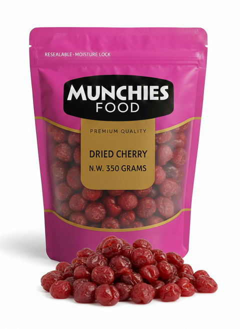 Dried Cherry - Rich in Antioxidants &  Dietary Fiber Munchies Food