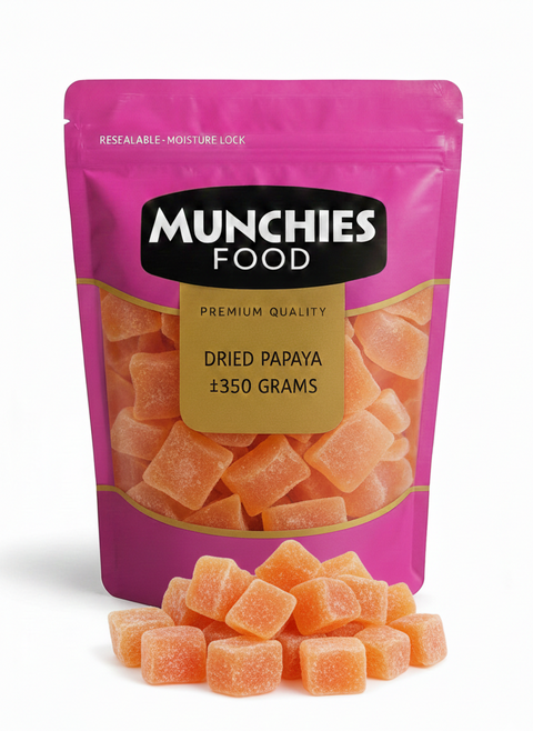 Dried Papaya - Sweet, Nutritious Snack, Rich in Vitamins A & C Munchies Food