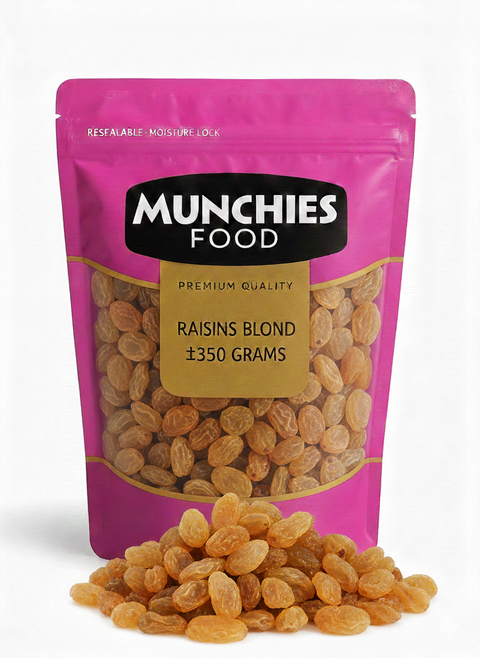 RAISIN BLOND - Sweet, Nutritious Snack for Cooking and Baking Munchies Food