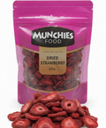 Dried Strawberry- No Added Sugar Munchies Food
