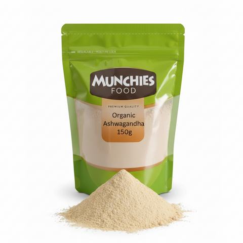 Organic Ashwagandha Powder Munchies Food