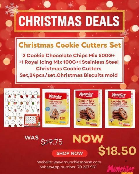 Stainless Steel Christmas Cookie Cutters Set,24pcs/set,Christmas Biscuits mold Munchies Tools