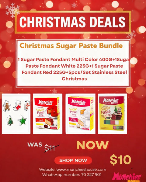 Christmas Sugar Paste Bundle