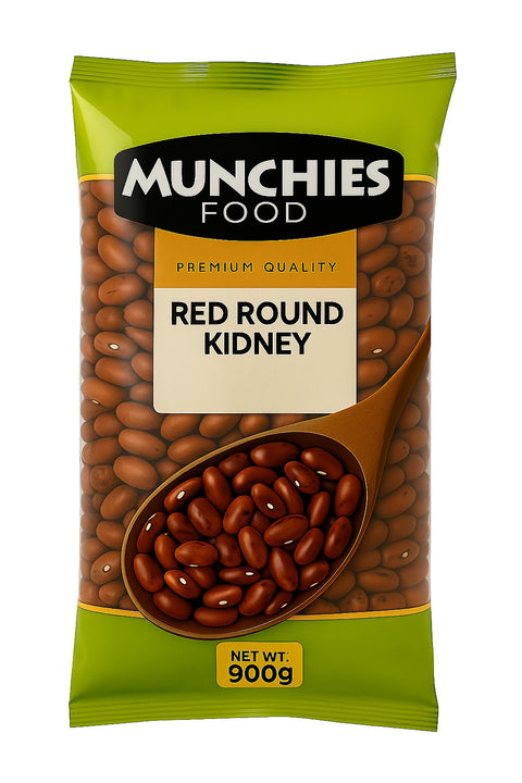Red Round Kidney Beans, High-Protein & Fiber-Rich