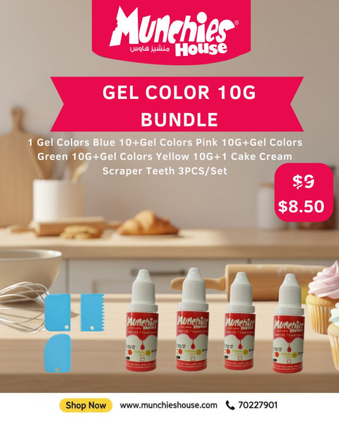 GEL FOOD COLORING PINK - Vibrant & Fade-Resistant