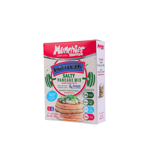 Salty Protein Pancake Mix, Egg-Free, Ready-to-Make