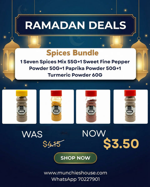 Paprika Powder - Premium Sweet Red Chili Pepper Spice - MunchiesHouse