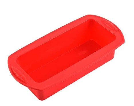 Silicone Bread and Cake Baking Pan – Rectangular Non-Stick Loaf Mold for Brownies, Cheesecake, and Pastries