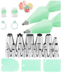 34-piece cake decorating tin set