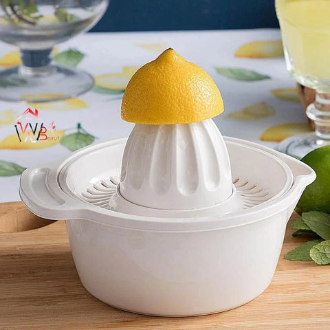 Lemon Squeezer Plastic Available in White & Red