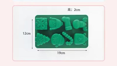 Christmas Chocolate Mold Music Note Silicone Cake Mold Design Chocolate Baking Mold DIY