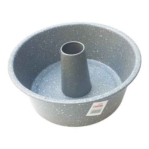 Granite Round Cake Form, 26 cm Grey Marble