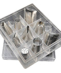 Munchies Tools 9-Piece Stainless Steel Piping Nozzle Set Munchies Tools