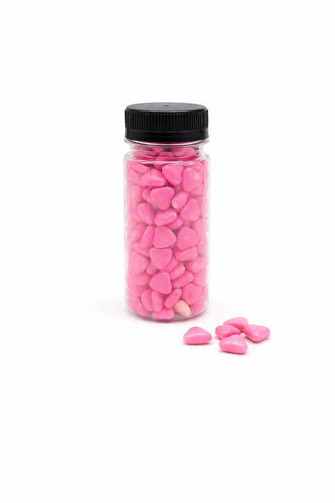 Pink Big Heart Sugar Decorations for Cakes & Cupcakes Munchies House