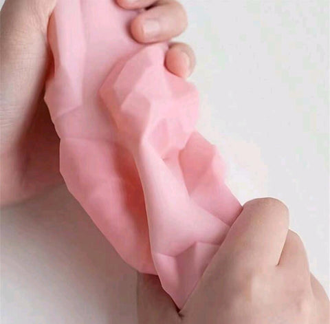 Diamond Shaped Heart Silicone Mold, Professional Quality for Baking